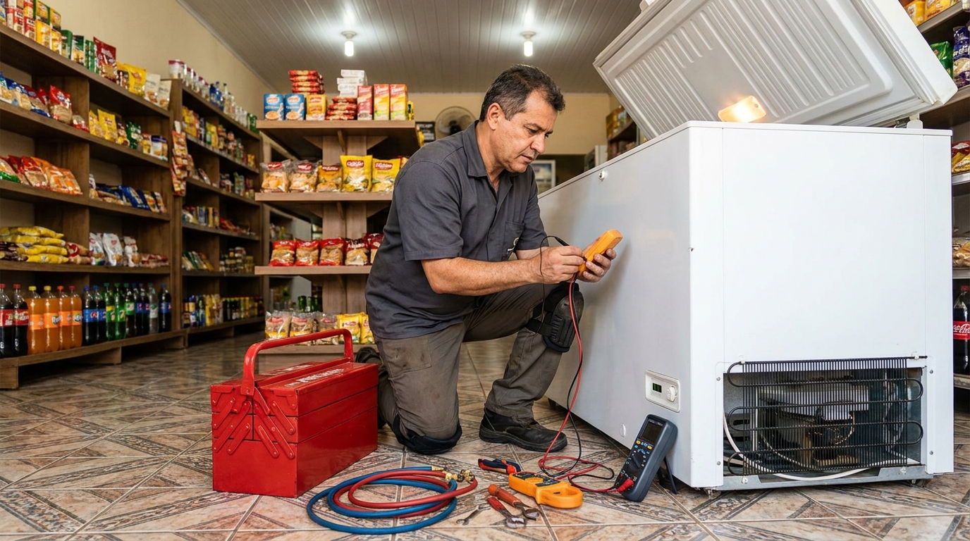 Ajuste de Temperatura do Freezer em Campo Grande‑MS