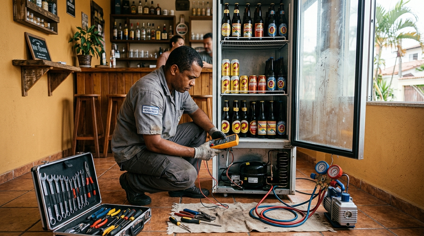Carga de Gás no Guanandi, Campo Grande‑MS